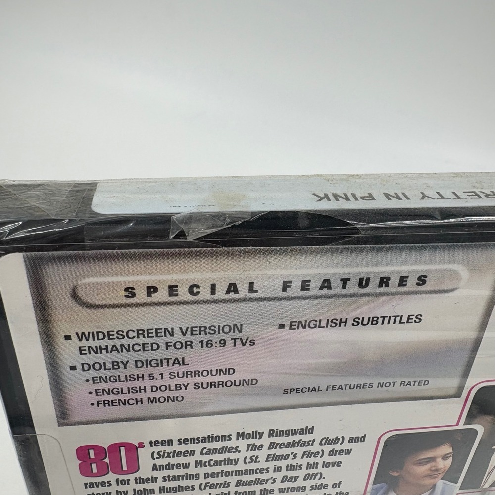 NWT Paramount Pretty In Pink DVD - Picture 3 of 3